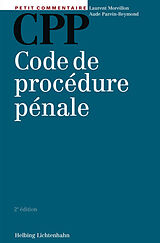 Livre Relié PC et PC CPP: CPP - Code de procédure pénale de Laurent Moreillon, Aude Parein-Reymond