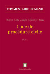 Livre Relié Code de procédure civile de François Bohnet, Jacques Haldy, Nicolas Jeandin