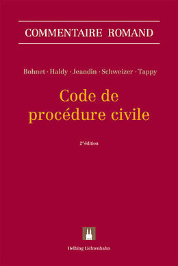 Fester Einband Code de procédure civile von François Bohnet, Jacques Haldy, Nicolas Jeandin