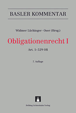 Fester Einband Obligationenrecht I von Caterina Ammann, Marc Amstutz, Christoph Bauer