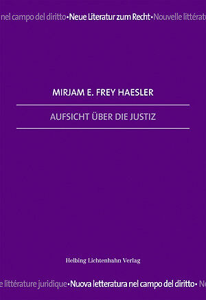 Aufsicht über die Justiz