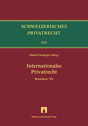 Bd.XI/2: Internationales Privatrecht