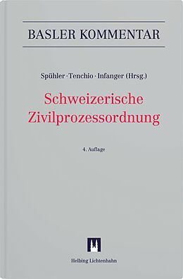 Fester Einband Schweizerische Zivilprozessordnung von Martina Aepli, Dorothee Auwärter, Andreas Baeckert