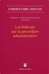 Fester Einband Loi fédérale sur la procédure administrative von Yannick Antoniazza-Hafner, Olivier Bleicker, Cléa Bouchat