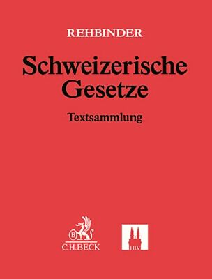 Rehbinder: Schweizer Gesetze: 65. EL