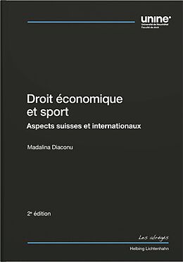 Kartonierter Einband Droit économique et sport von Madalina Diaconu