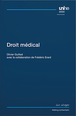 Kartonierter Einband Droit médical von Olivier Guillod