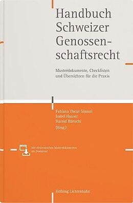 Fester Einband Handbuch Schweizer Genossenschaftsrecht von Andreas Abegg, Claude Aemisegger, Othmar Aeschi