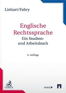 Paperback Englische Rechtssprache von Karin Linhart, Roger Fabry