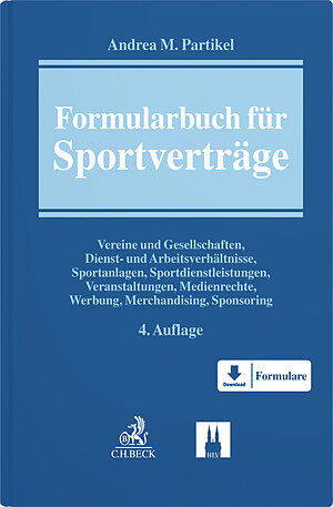 Formularbuch für Sportverträge