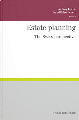 Fester Einband Estate planning von Yvo Biderbost, Andrea Dorjee-Good, Balz Hoesly