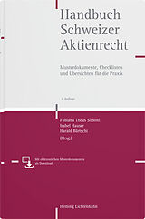 Fester Einband Handbuch Schweizer Aktienrecht von Kathrin Albrecht, Thomas Anwander, Harald Bärtschi