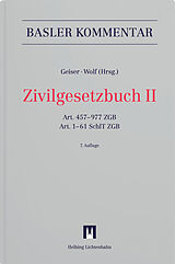 Fester Einband Zivilgesetzbuch II von Dario Ammann, Ruth Arnet, Christoph Bauer