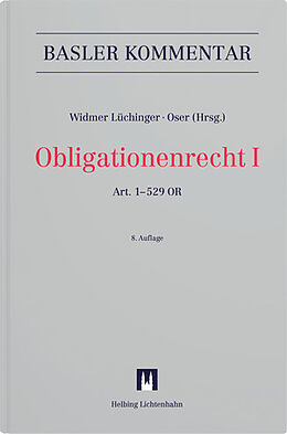 Fester Einband Obligationenrecht I von Caterina Ammann, Marc Amstutz, Christoph Bauer