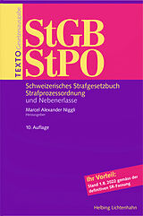 Paperback TEXTO StGB/StPO von 