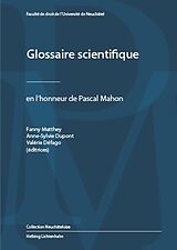 Livre Relié Glossaire scientifique de 