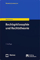 Paperback Rechtsphilosophie und Rechtstheorie von Matthias Mahlmann