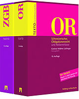 Kartonierter Einband TEXTO Kombipaket ZGB, OR von 