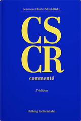 Livre Relié Code suisse de la circulation routière commenté (CS CR) de Yvan Jeanneret, André Kuhn, Cédric Mizel