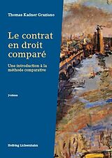 Paperback Le contrat en droit comparé von Thomas Kadner Graziano