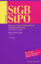 Paperback TEXTO StGB/StPO von 