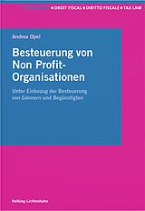 Kartonierter Einband Besteuerung von Non Profit-Organisationen von Andrea Opel