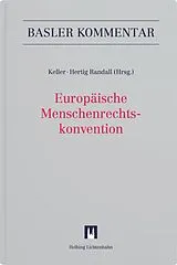 Fester Einband Europäische Menschenrechtskonvention (EMRK) von Anna Begemann, Arthur Brunner, Johanna Bücker