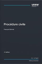 Kartonierter Einband Procédure civile von François Bohnet