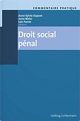 Fester Einband Commentaire pratique Droit social pénal von Raphaël Arn, Aline Bonard, Fabio Burgener