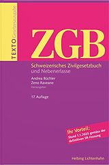 Paperback TEXTO ZGB von 