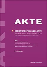 Kartonierter Einband AKTE Sozialversicherungen 2026 von Rudolf Keiser