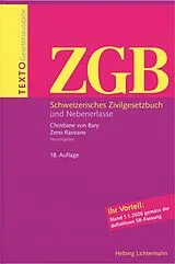 Paperback TEXTO ZGB von 