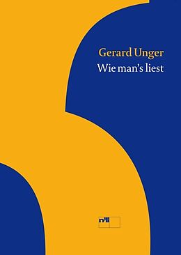 Fester Einband Wie mans liest von Gerard Unger