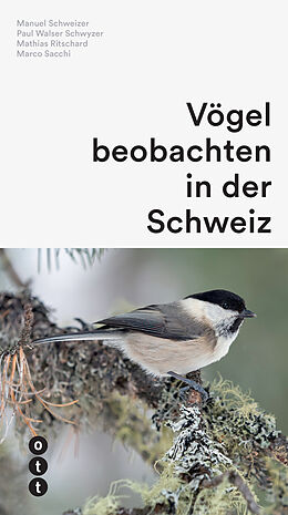 Kartonierter Einband (Kt) Vögel beobachten in der Schweiz von Manuel Schweizer, Paul Walser Schwyzer, Mathias Ritschard