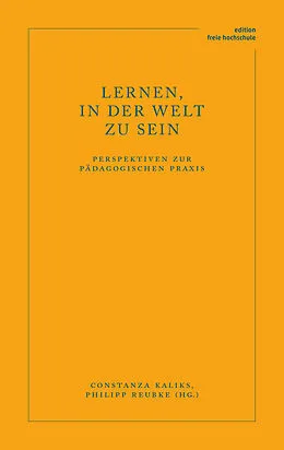 E-Book (pdf) Lernen, in der Welt zu sein von 