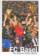 Fester Einband FC Basel - Die Saison 2010/2011 von Alfred Oswald