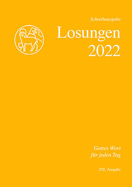 Paperback Losungen Schweiz 2022 / Die Losungen 2022 von 