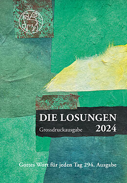 Kartonierter Einband Losungen Schweiz 2024 / Die Losungen 2024 von 