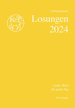 Kartonierter Einband Losungen Schweiz 2024 / Die Losungen 2024 von 