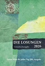 Kartonierter Einband Losungen Schweiz 2026 / Die Losungen 2026 von 