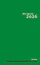 Kartonierter Einband Wirz 2026 / Wirz Agenda 2026 von