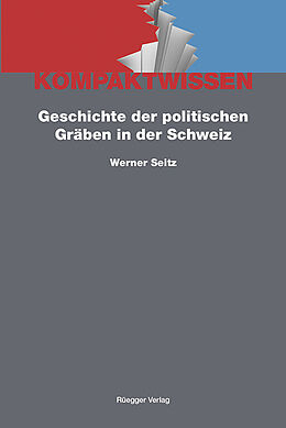 Kartonierter Einband Geschichte der politischen Gräben in der Schweiz von Werner Seitz
