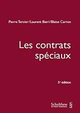 Fester Einband Les contrats spéciaux von Pierre Tercier, Laurent Bieri, Carron Blaise