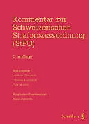 Fester Einband Kommentar zur Schweizerischen Strafprozessordnung (StPO) von 