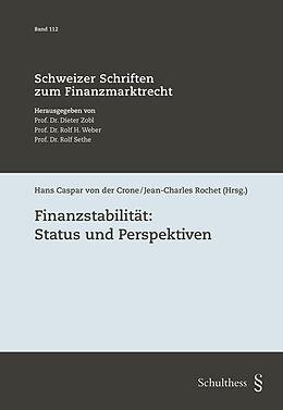 Kartonierter Einband Finanzstabilität: Status und Perspektiven von 
