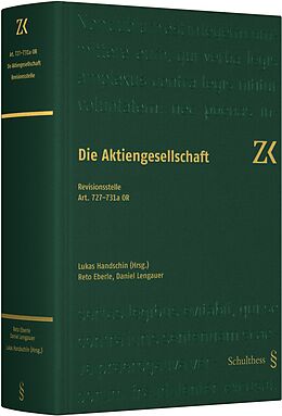 Fester Einband Art. 727-731a OR von Reto Eberle, Daniel Lengauer
