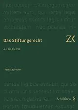 Fester Einband Art. 8089c ZGB von Thomas Sprecher