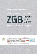 Kartonierter Einband ZGB - Sachenrecht mit GBV von Domino Hofstetter, Anita Hüsler