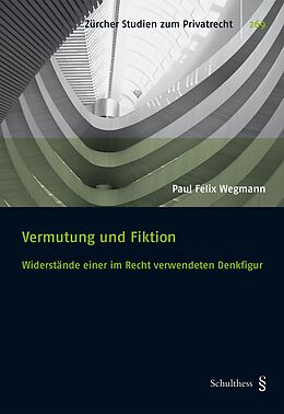 Kartonierter Einband Vermutung und Fiktion von Paul Felix Wegmann
