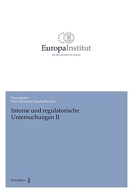 Kartonierter Einband Interne und regulatorische Untersuchungen II von 